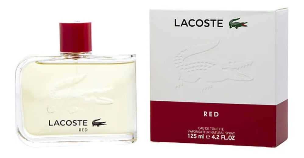 LACOSTE RED ( M ) EDT SP 4.2 OZ  - New Package