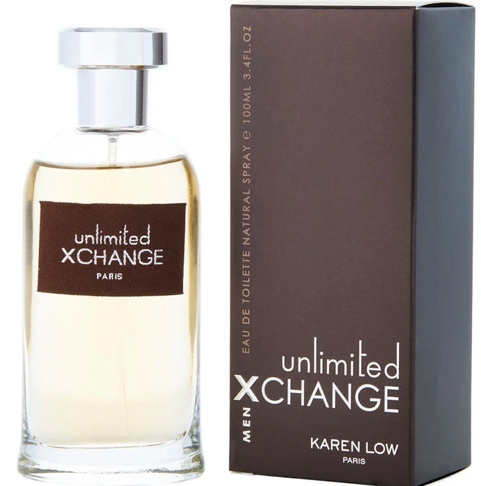 XCHANGE Unlimited By Karen Low Men EDT SP 3.4 OZ ( France )