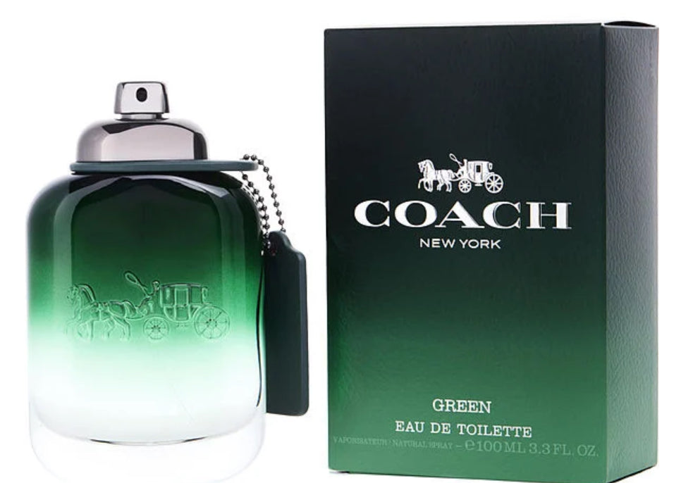 COACH GREEN ( M ) EDT SP 3.4 OZ