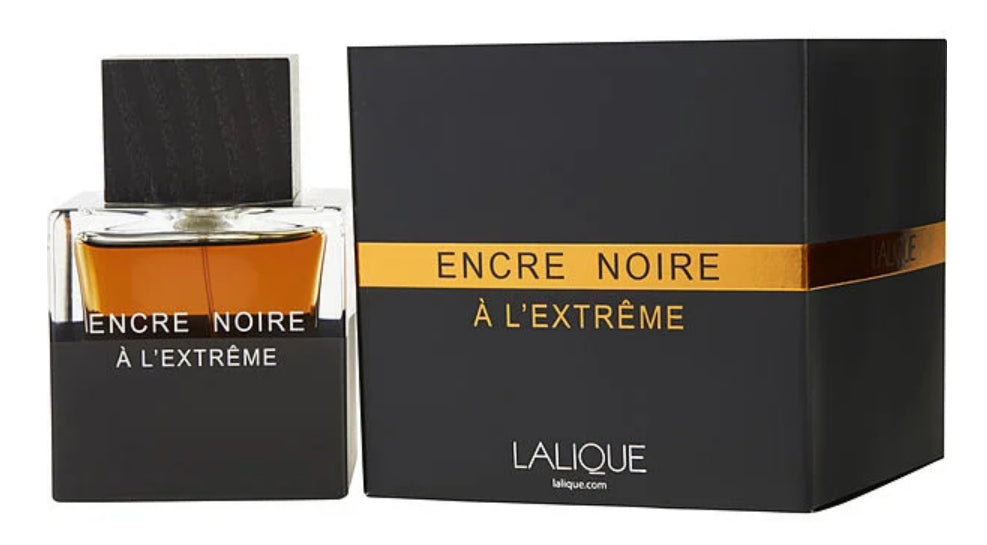 LALIQUE ENCRE NOIRE A L EXTREME ( M ) EDP SP 3.3 OZ