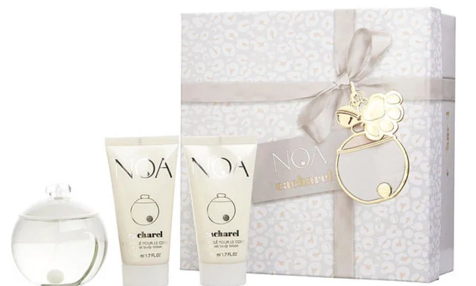 NOA By Cacharel 3 Pc Set ( W ) EDT SP 3.4, BL 2 x 1.7 OZ