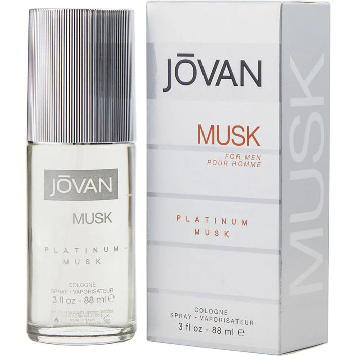 JOVAN MUSK PLATINUM MUSK ( M ) Cologne  SP 3.0 OZ