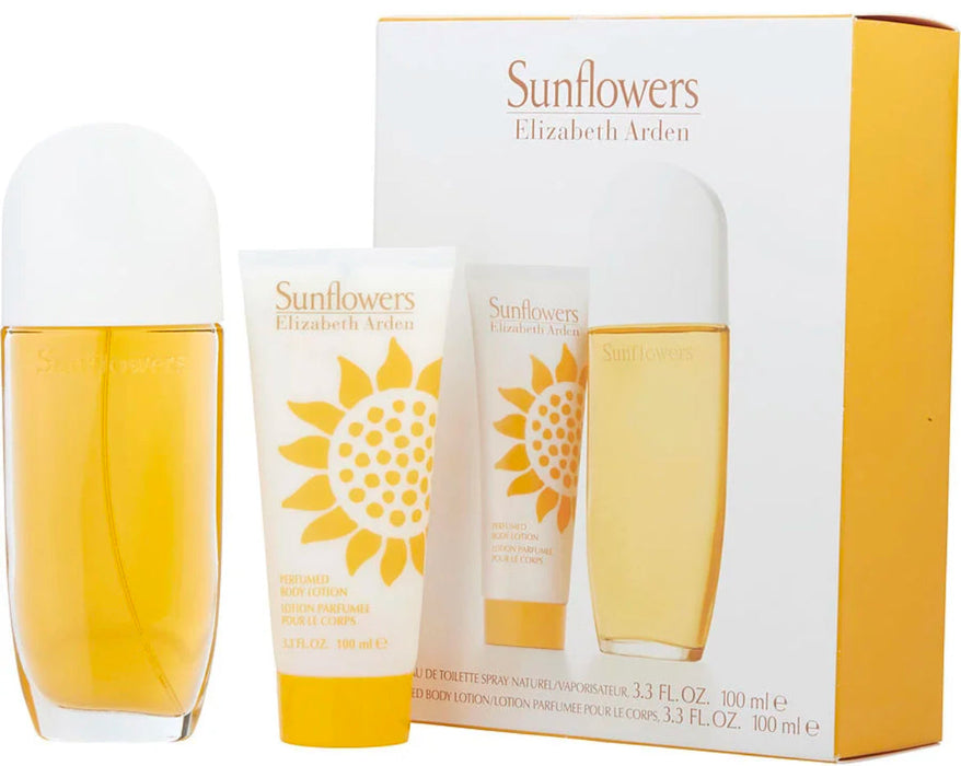 SUNFLOWERS 2 Pc Set ( W ) EDT SP 3.3, BL 3.3 OZ