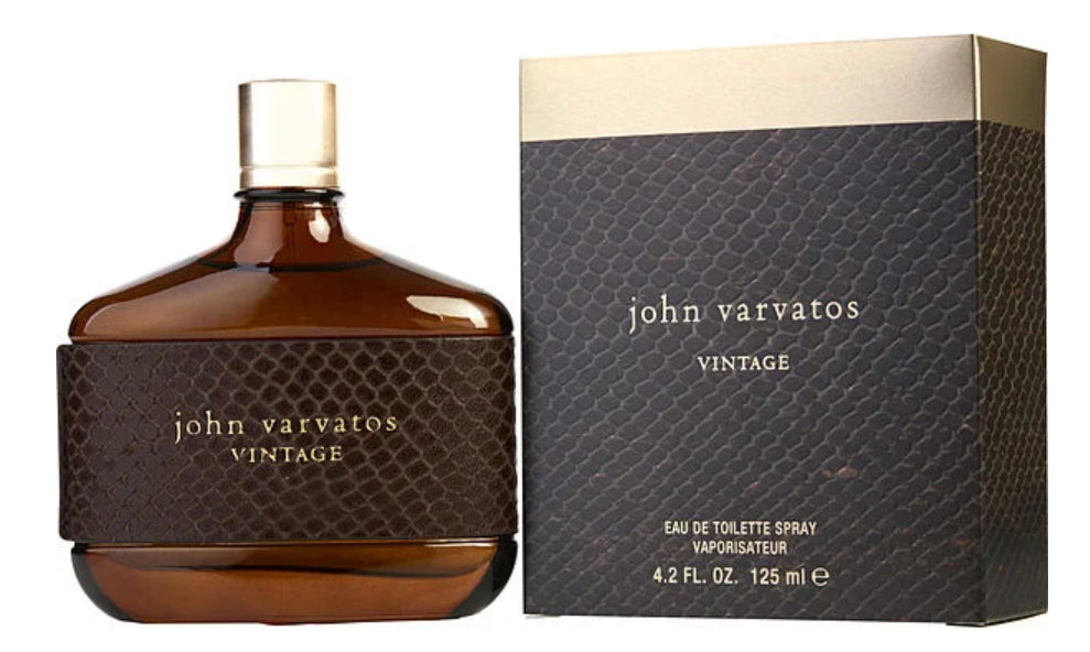 JOHN VARVATOS VINTAGE ( M ) EDT SP 4.2 OZ