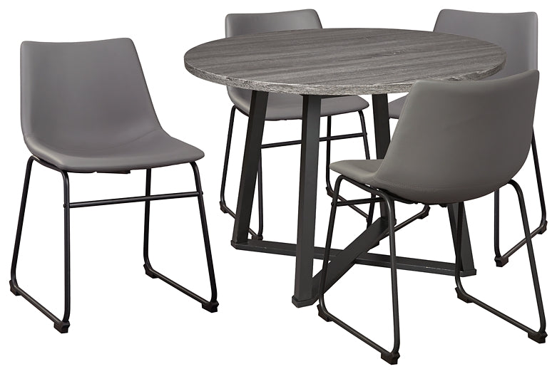 Centiar Dining Table and 4 Chairs