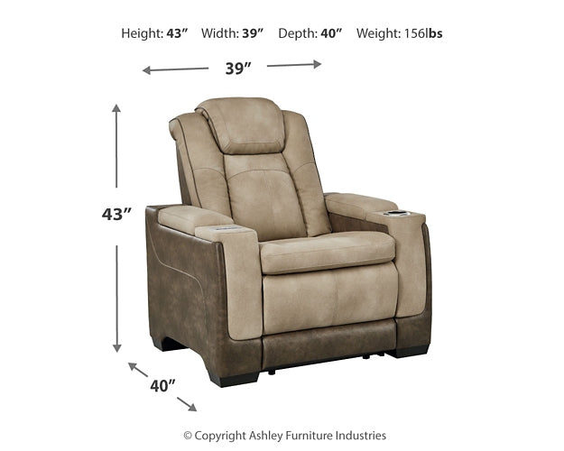 Next-Gen DuraPella PWR Recliner/ADJ Headrest