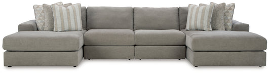 Avaliyah 4-Piece Double Chaise Sectional