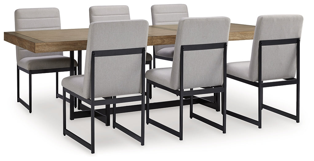 Tomtyn Dining Table and 6 Chairs