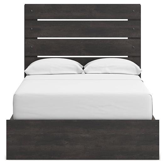 Hollivern  Panel Bed With Storage