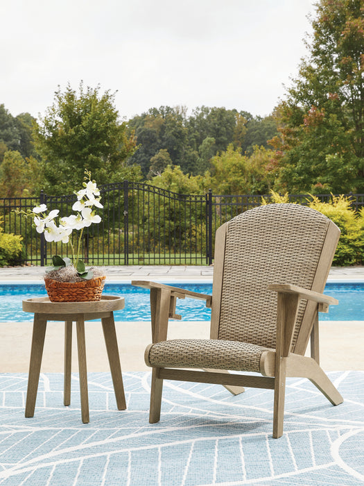 Marina Sun Outdoor Adirondack Chair and End Table