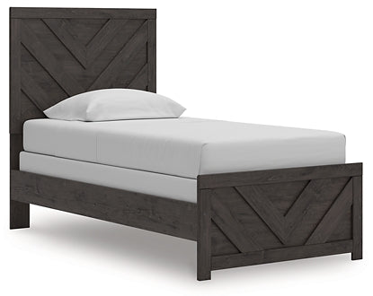 Prendonea  Panel Bed