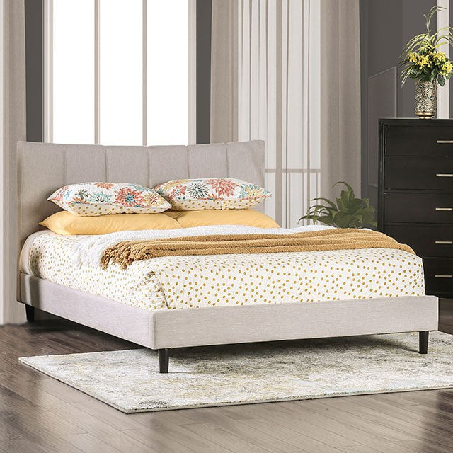 Ennis-Twin Bed, Beige