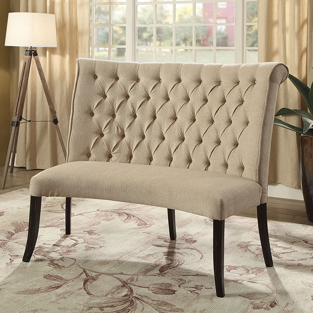 Nerissa-Round Love Seat Bench