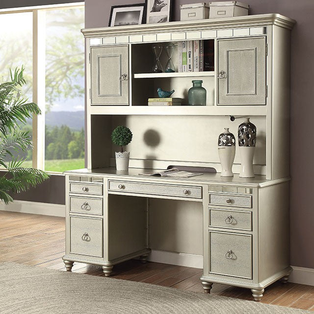 Anne-Computer Desk Hutch