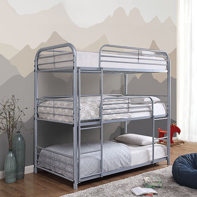 Opal-Twin/Twin/Twin Bunk Bed