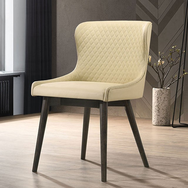 Kniya-Side Chair (2/Ctn)