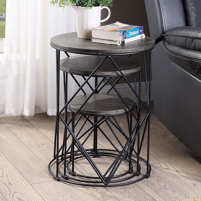 Madyson-3 Pc. Nesting Table