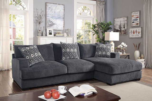 Kaylee-L-Sectional w/ Right Chaise