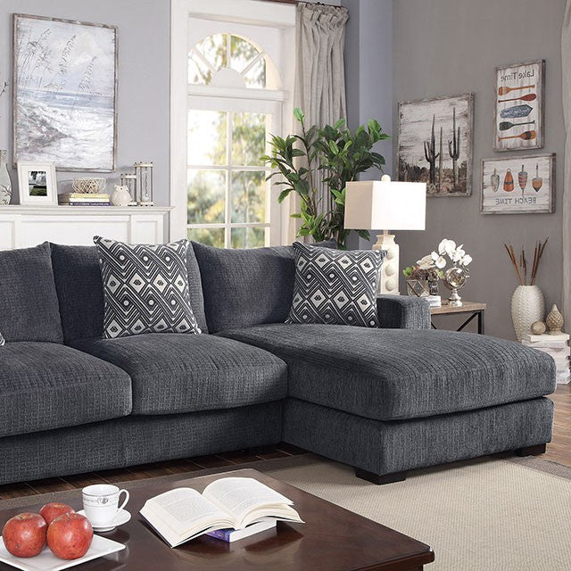 Kaylee-L-Sectional w/ Right Chaise