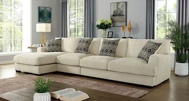 Kaylee-Large L-Shaped Sectional (Left Chaise)