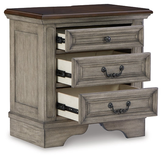 Lodenbay Three Drawer Night Stand