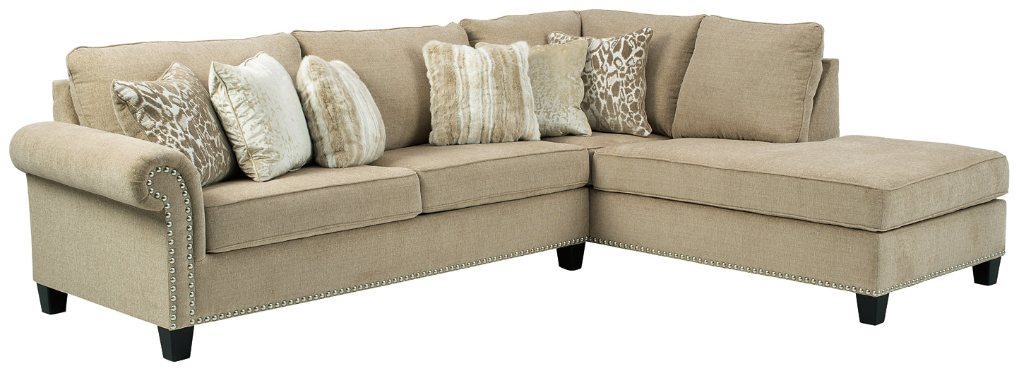 Dovemont 2-Piece Sectional with Ottoman