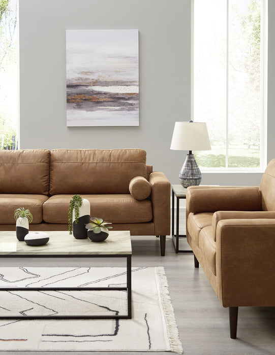 Telora Sofa and Loveseat