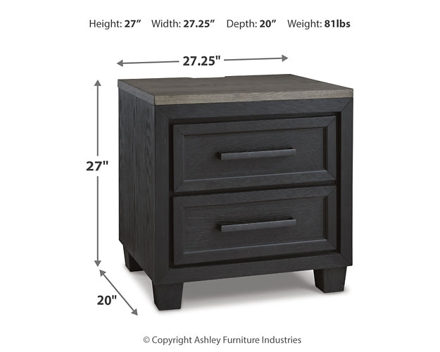 Foyland California King Panel Storage Bed with Mirrored Dresser and 2 Nightstands