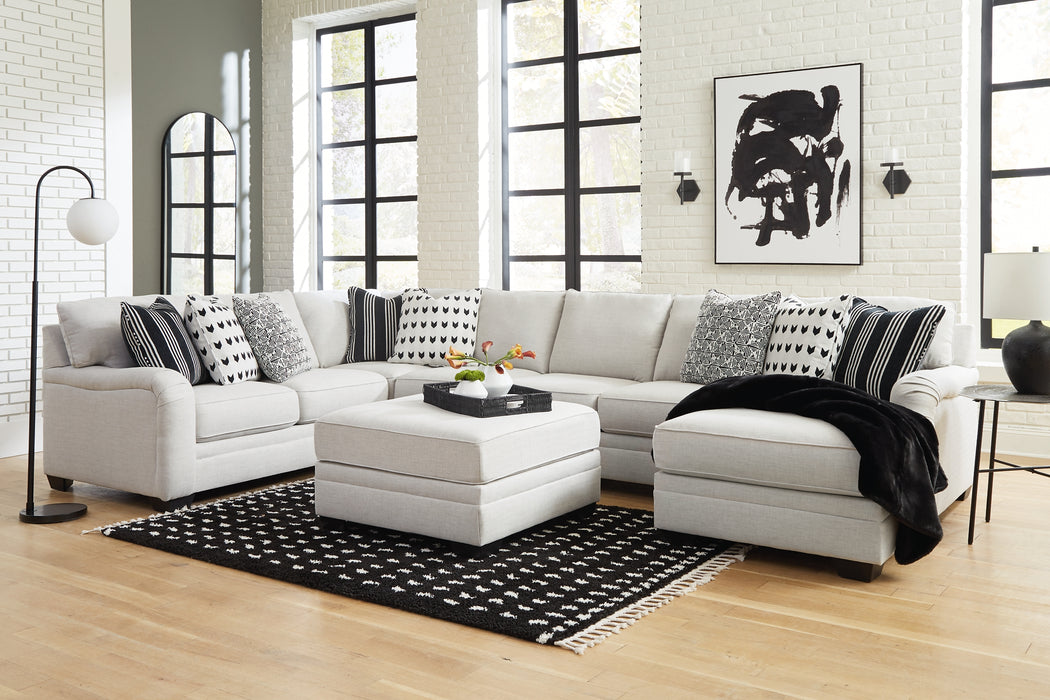 Huntsworth 5-Piece Sectional with Ottoman